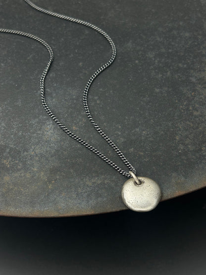 Sterling Silver Amulet Necklace