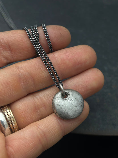 Sterling Silver Amulet Necklace