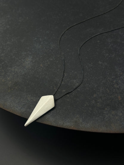 Sterling Silver Shield Necklace