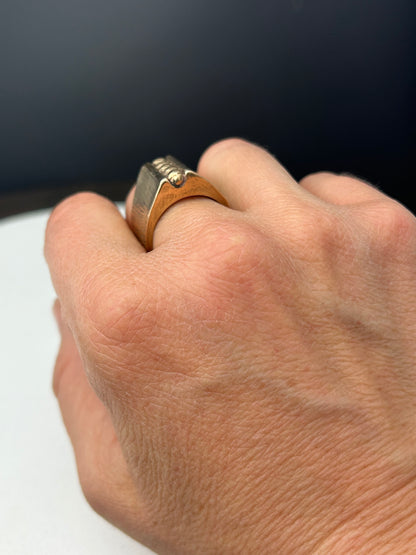 Five Dots Signet Ring