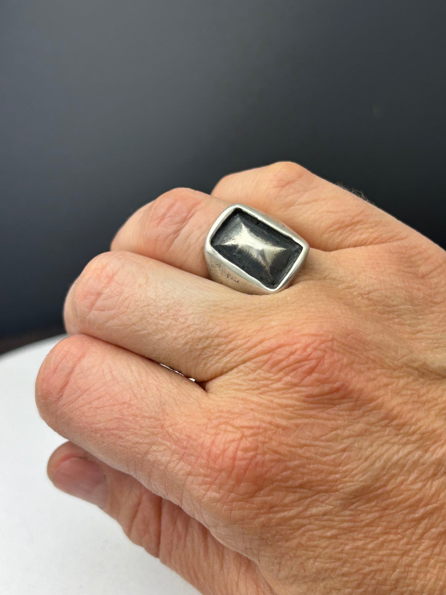 Framed Gem Ring