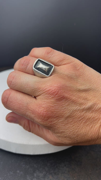 Framed Gem Ring